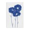 Stupell Industries Simple Blue Blooms Trio Canvas By Martina Pavlova